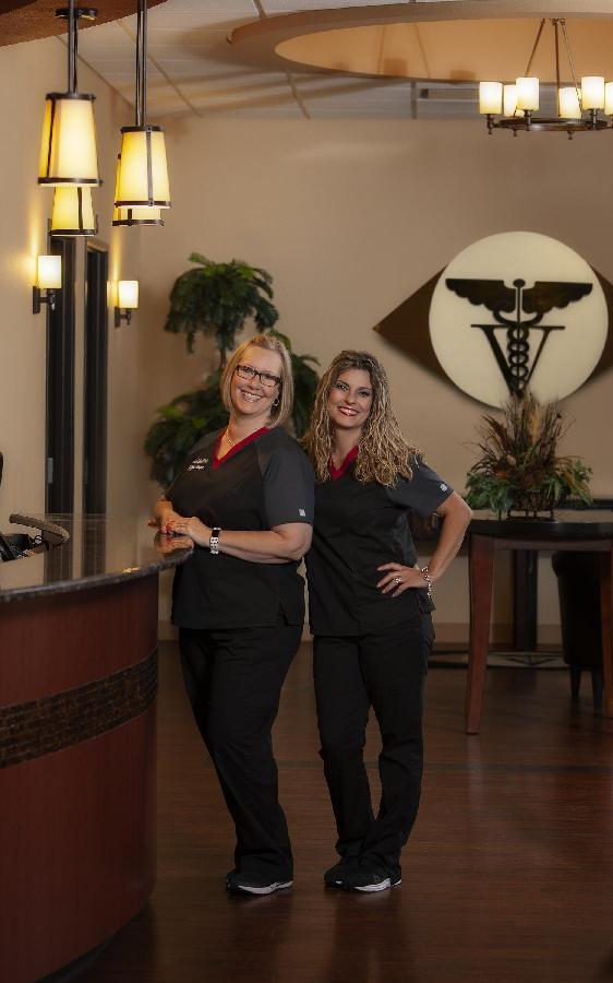 Mandie and Debbie manage the Fort Worth and Arlington locations for Animal Eye Clinic.